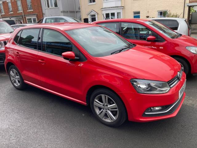 Volkswagen Polo 1.2 TSI Match 5dr Hatchback Petrol Red
