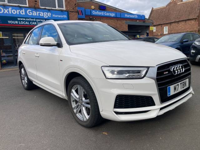 Audi Q3 2.0 TDI S Line Edition 5dr Estate Diesel White