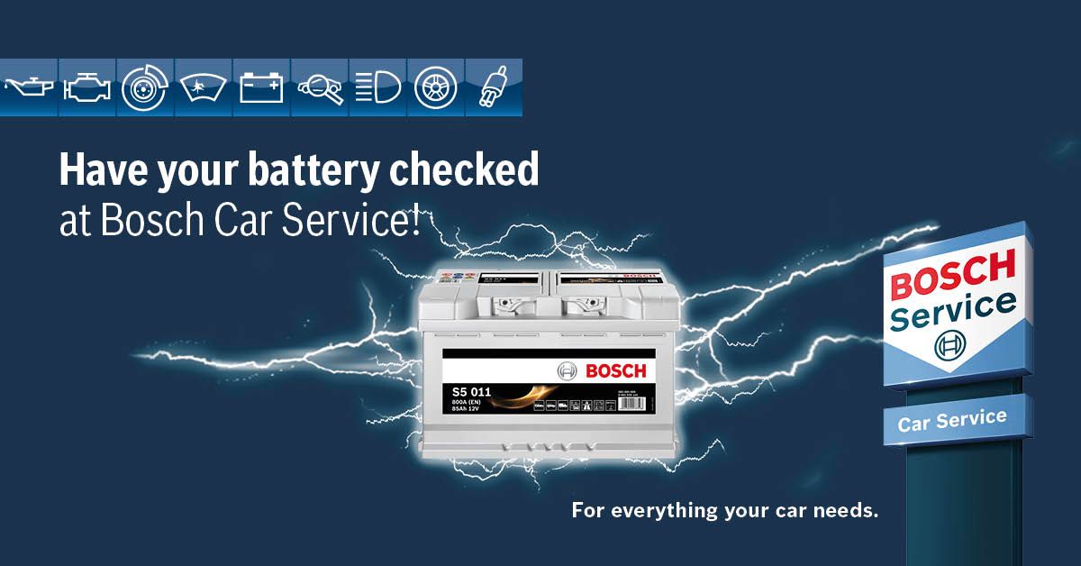 Bosch Car Service battery check
