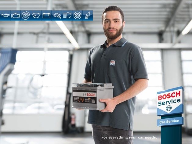 Year Guarantee on Bosch Batteries